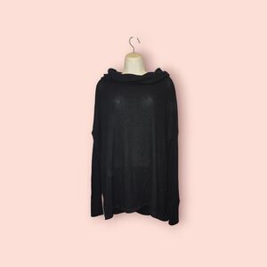 Free We The Free People World Traveler Cozy Cowl Neck Knit Pullover S Oversized